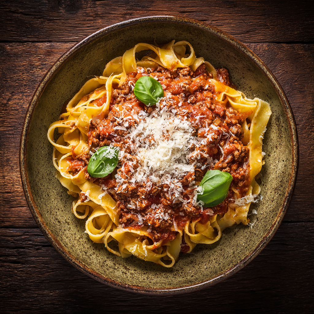 Tagliatelle alla Bolognese